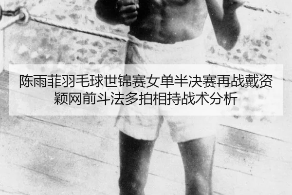 陈雨菲羽毛球世锦赛女单半决赛再战戴资颖网前斗法多拍相持战术分析